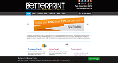 Desktop Screenshot of betterprint.co.uk